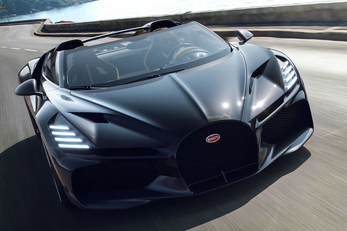 Bugatti Mistral - Detalhe do Motor W16